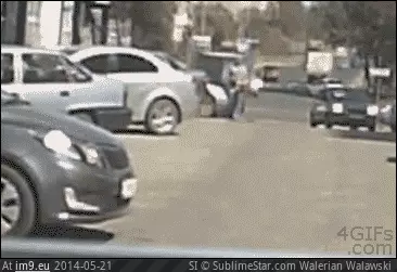 #Wtf #Slow #Lady [Wtf] Slow down, lady. GIF (Image of album My r/WTF favs))