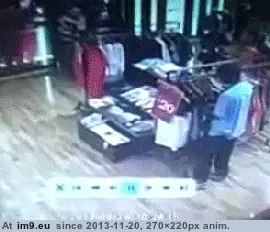 #Wtf #Strict #Shoplifting #Policy [Wtf] Strict no-shoplifting policy GIF (Image of album My r/WTF favs))