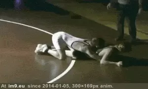 #Wtf #Dangers #Wrestling [Wtf] The dangers of wrestling GIF (Image de album My r/WTF favs))