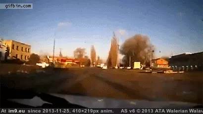 #Wtf #Full #Crashes #Truck #Cows [Wtf] Truck full of cows crashes. GIF (Изображение из альбом My r/WTF favs))